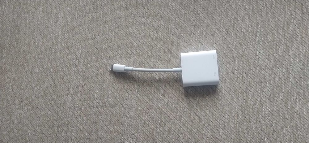 Adaptador de câmara Lightning para USB para iPhone/iPad