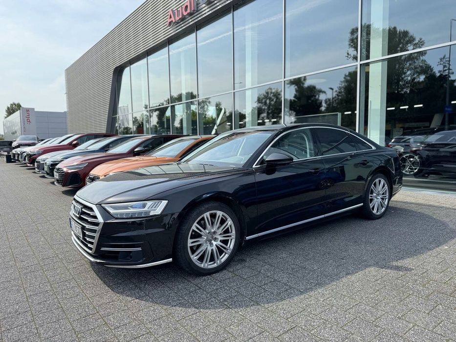 Audi A8 Audi A8 3.0 TDI Quattro HYBRYDA • masaże • szyberdach • F-VAT