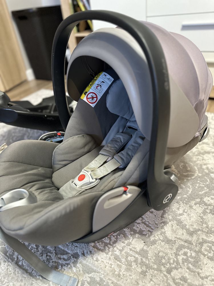 Cybex Cloud Q Platinum + baza isofix