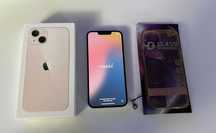 iPhone 13 128GB Różowy – stan idealny + etui Guess + szkło hartowane