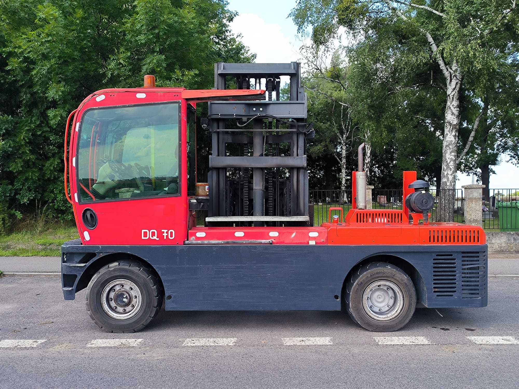 Wózek widłowy bocznego załadunku PANTOGRAF LINDE Combilift Bulmor 6Ton
