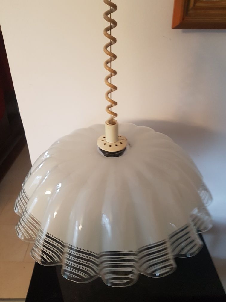 Vintage PRL lampa  kuchenna