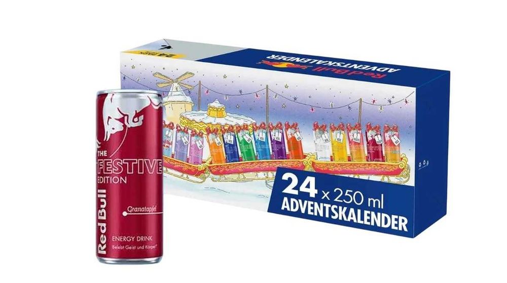 Kalendarz adwantowy redbull