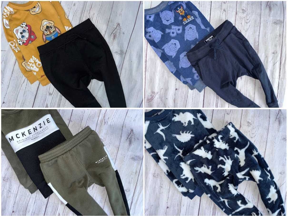 r.92-98 Mega paka 59szt zestaw ubranek dla Synka chłopca perełki nike