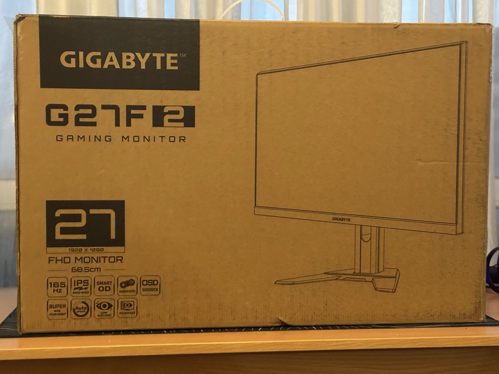 Новый игровой монитор Gigabyte G27F 2