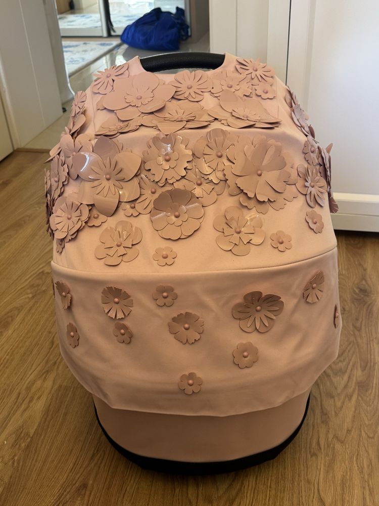 Gondola wozka cybex floral rozowy