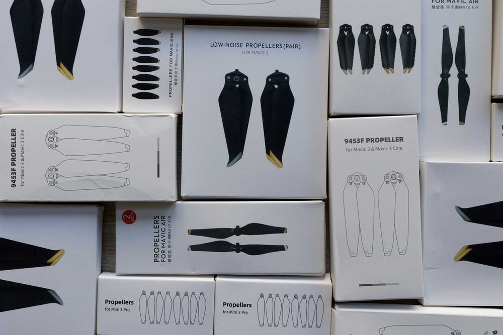 Комплекти гвинтів для DJI MAVIC PRO, 2,3; AIR, 2,3; MINI,2,3,4; SPARK