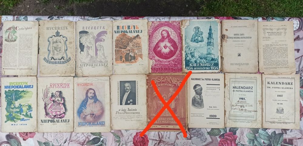 Przedwojenne katolickie miesięczniki dla dzieci oraz kalendarze