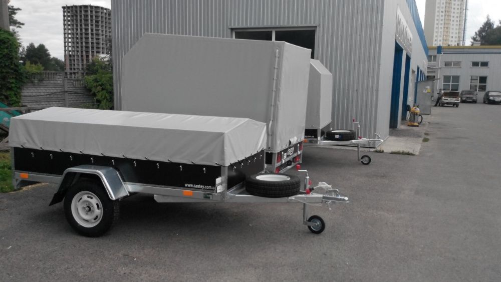 Прокат аренда прицепа, прицепа, лафета для авто в Бровари (Асортимент)