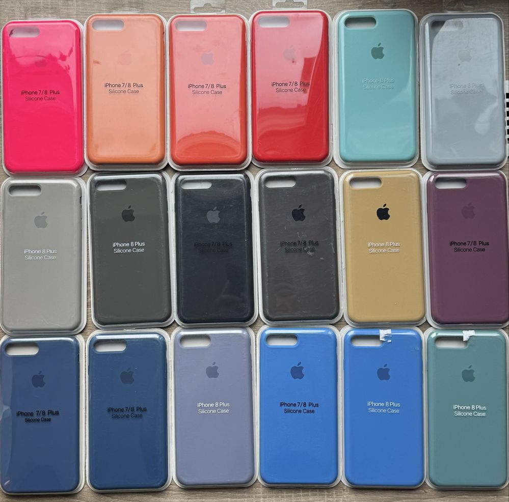 Чохол чехол iphone 7 + 8 plus se silicone case