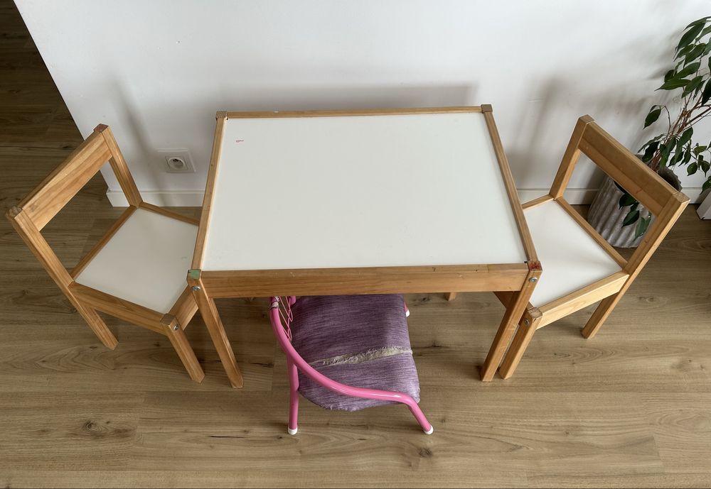 Stolik i krzesla dla dzieci Ikea