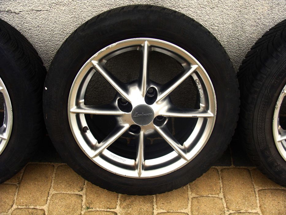 Komplet felg aluminiowych Lorinser z oponami - Smart Forfour 195/50R15