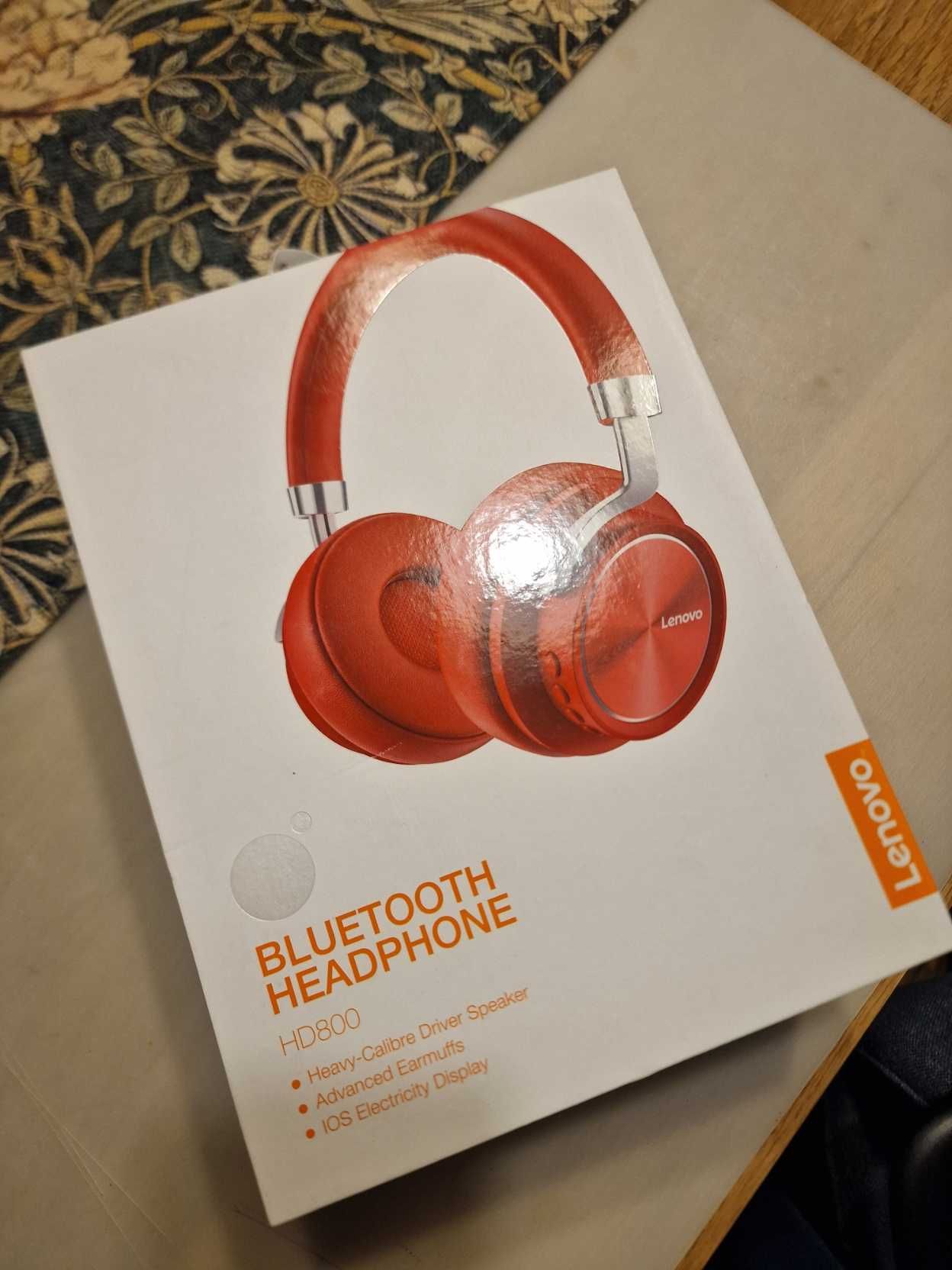 słuchawki Lenovo HD800 czerwone