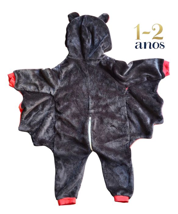 Disfarce Morcego 1-2 anos