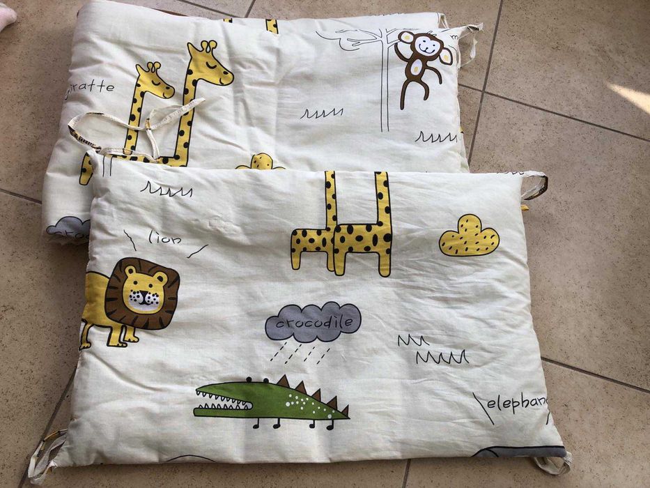 Дитяче ліжко з гойдалкою, натуральне дерево.