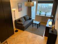 Nowoczesna kawalerka 30m2 dla 3 osób, balkon, WiFi, TV, osobna kuchnia