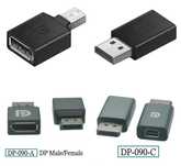 Переходник с DisplayPort  Mini Display Port, Mini DP to DP v 1.4
