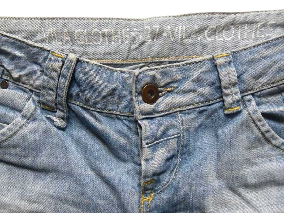 Krótkie jeansowe spodenki szorty VILA 34,XS/36,S jeansy