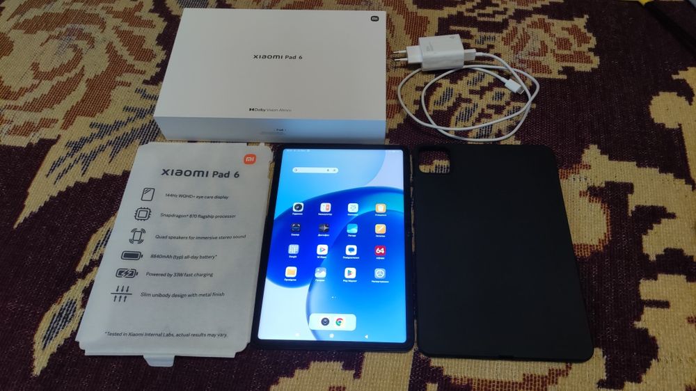 Планшет Xiaomi Pad 6 8/256 ідеальний стан Чехол