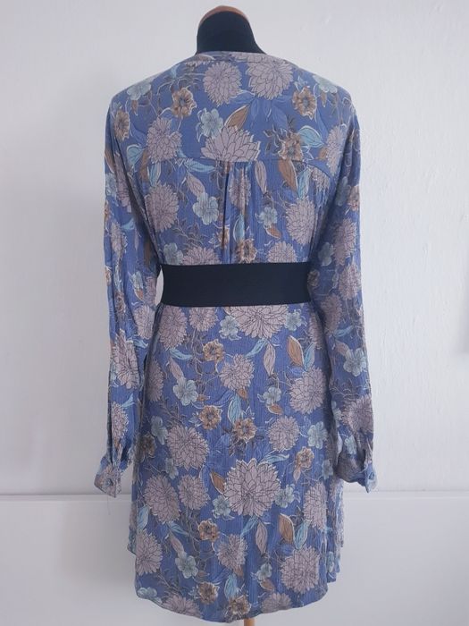 Bluzka koszulowa koszula tunika damska marki Janina rozmiar XL/2XL