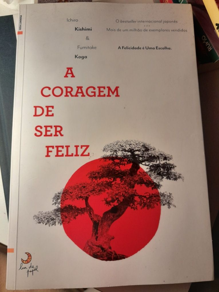 Livro "A coragem de ser feliz"