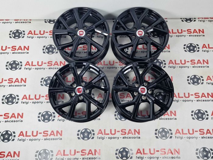NOWE alufelgi FIAT 16" 5x108 Scudo Ulysse Doblo - Czarne