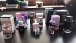 Flakoniki po perfumach oryginalne Lacoste,Kenzo,Grande i inne