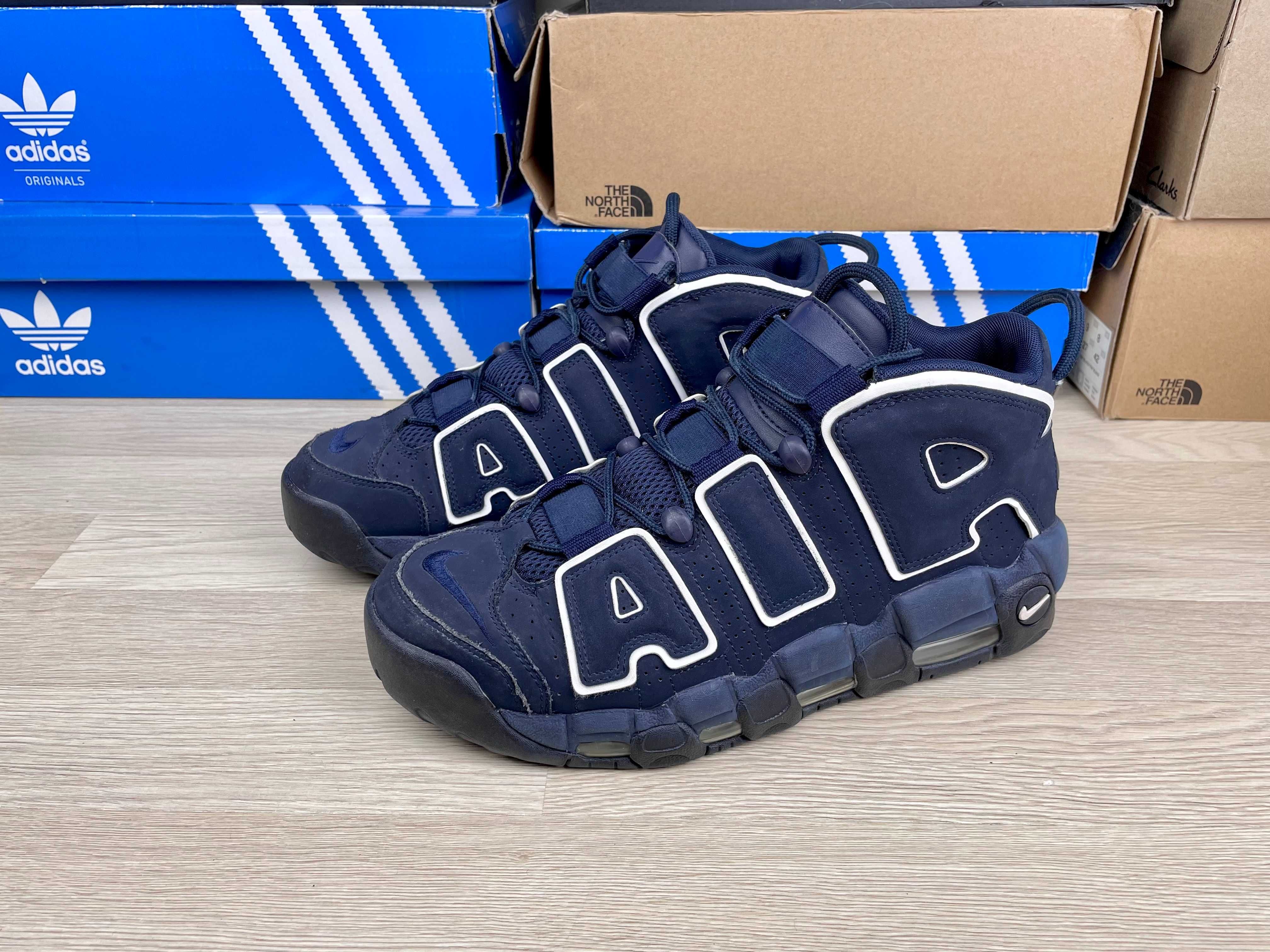 Кроссовки Nike Air More Uptempo 96 синие 43