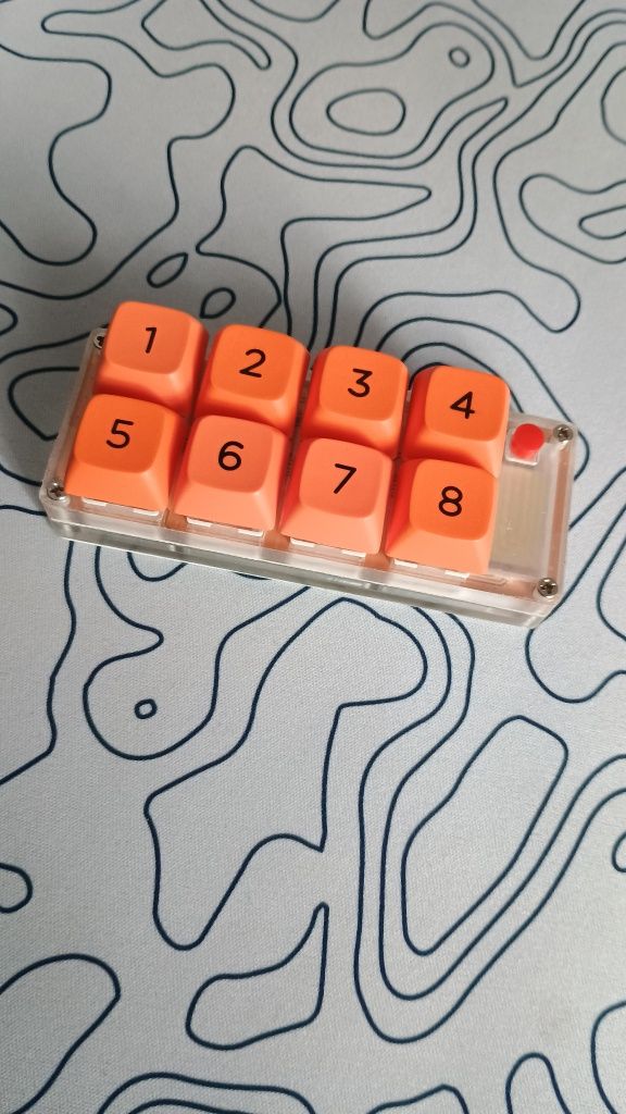key pad k806 hot swap