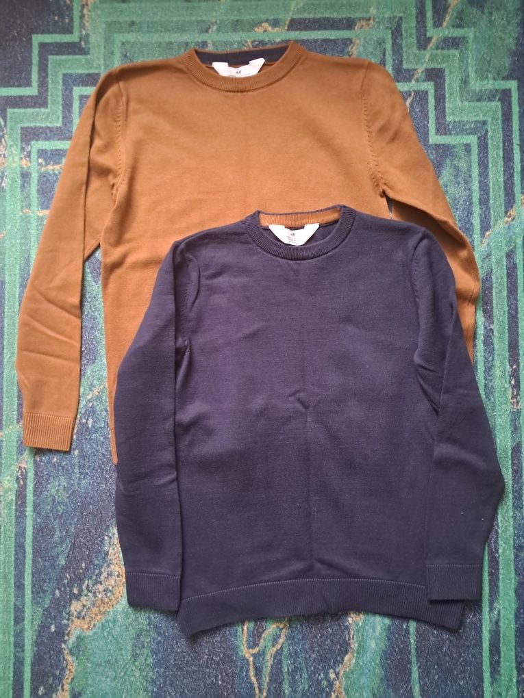 Dwupak swetrów H&M r.134/140