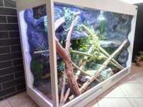 Terrarium dla legwana 130/50/95 podgrzewany basen