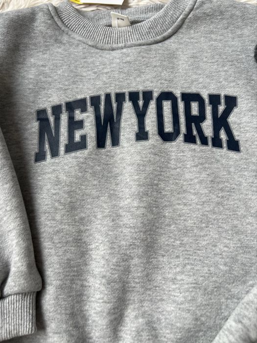 Якісний утеплений костюм на флісі сірий 104р (98-104)