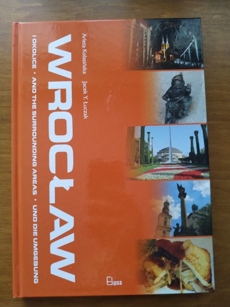 Książka WROCŁAW i okolice. Pięknie wydany album.