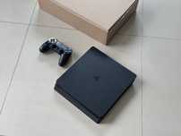 SONY PLAYSTATION 4 SLIM 500GB + Pad + Okablowanie - Komplet !