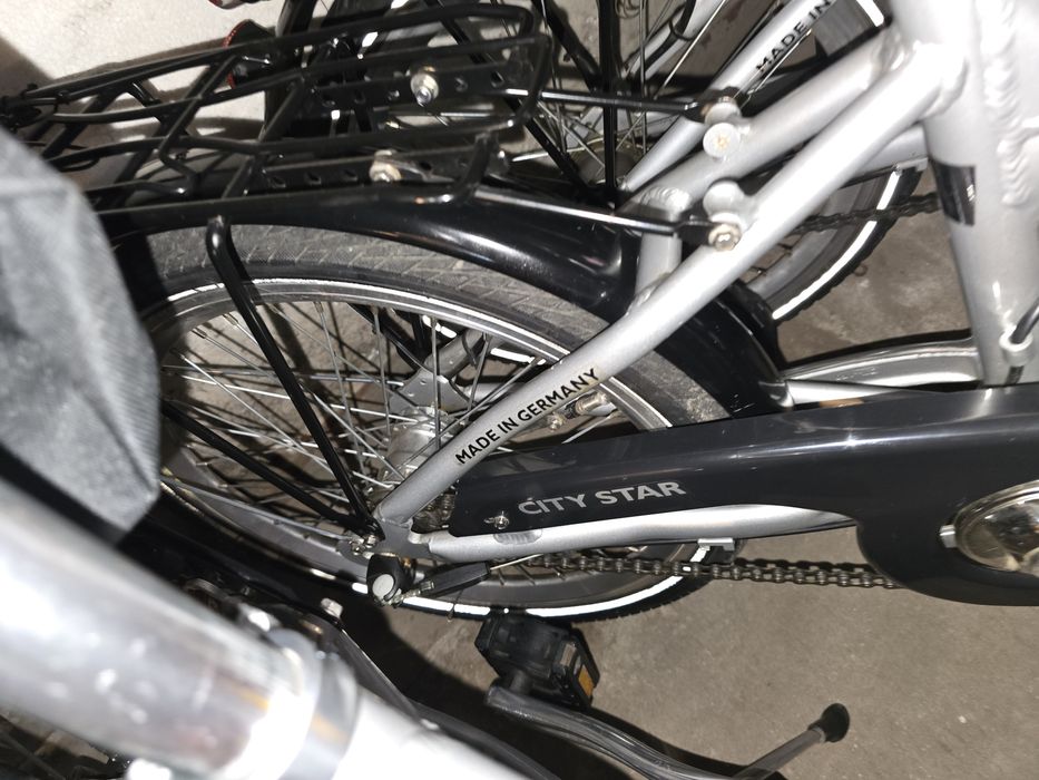 Firmowy lekki Niemiecki ( niecałe 13 kg)rower aluminium składak