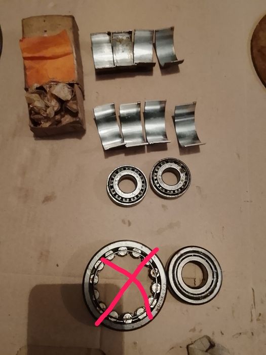 Вкладиши шатуна Мт