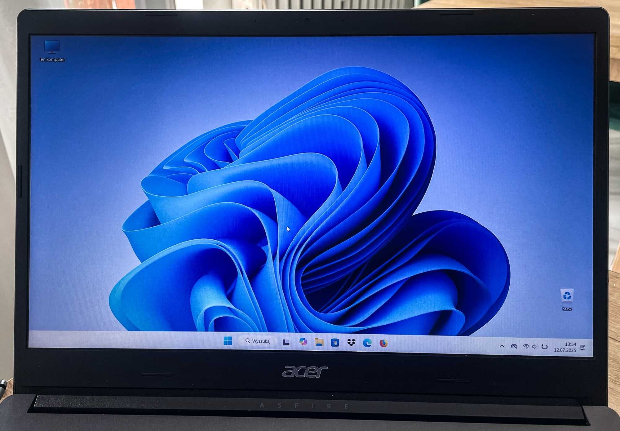 Acer Aspire A315-23 AMD Ryzen 5 3.7GHz M.2 512GB, DDR 8GB, Win11 BDB