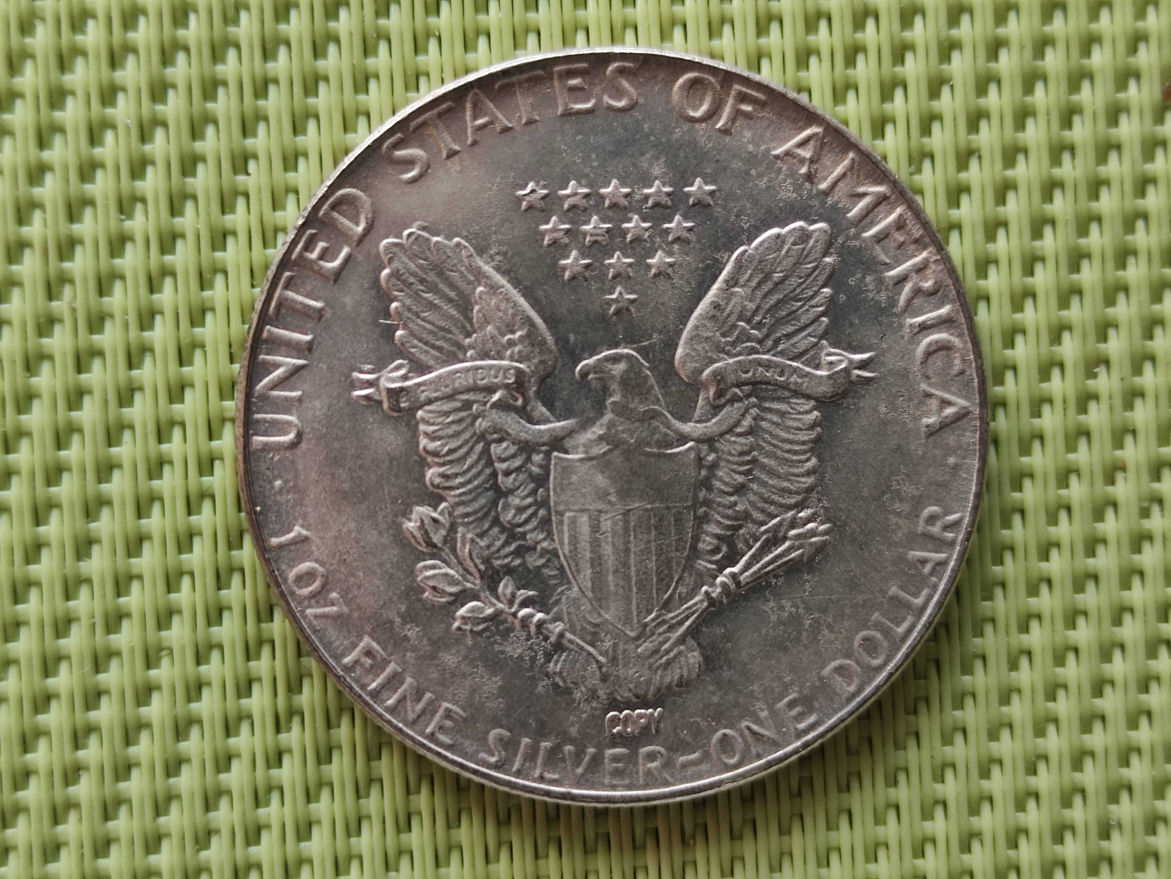 Moneta/Numizmat/Kopia - 1 DOLLAR 1816 USA - ''LIBERTY''