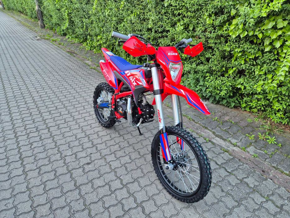 NOWY Cross Asix XB-48 125ccm 17/14 oraz 19/16 Manual Lampa  2025rok