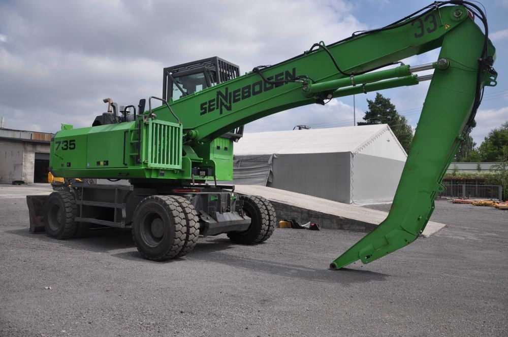 Koparka Przeładunkowa Kołowa Sennebogen 735 Fuchs / ZAMIANA