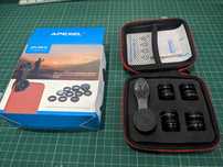 Conjunto de Objetivas e Filtros para Smartphone
