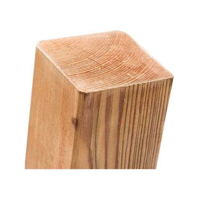 Poste Quadrado em Madeira de Pinho Impregnada