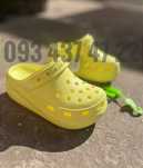 Дитячі Крокси Сабо на Платформі Crocs Classic Cutie Clog SULPHUR Crocs