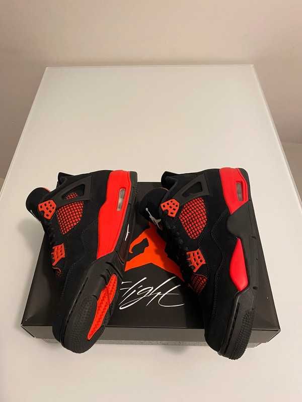 Jordan 4 Retro Red Thunder R.43
