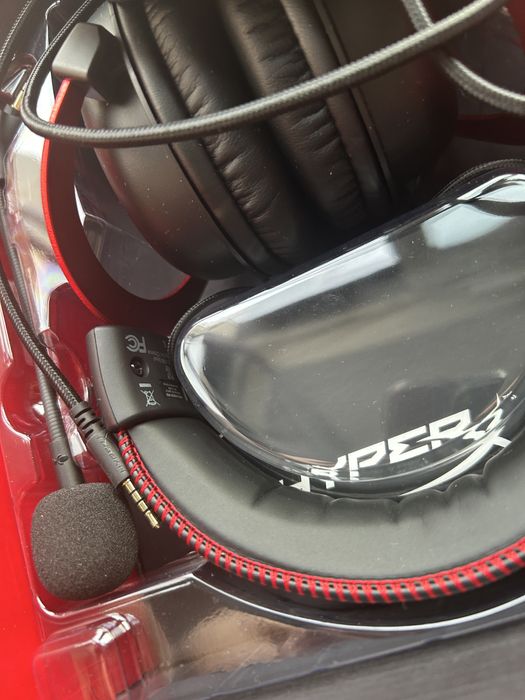 Nowe Kingston Hyper X cloud karta dzwiekowa usb