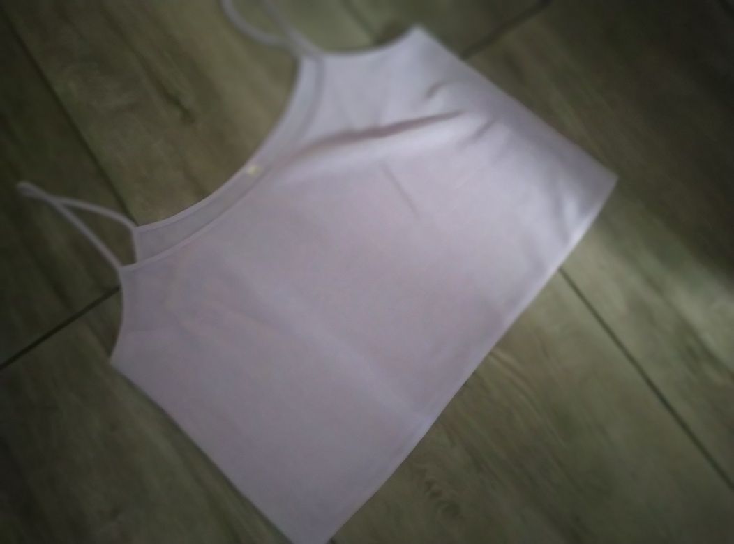 Crop top kolor liliowy rozmiar 38