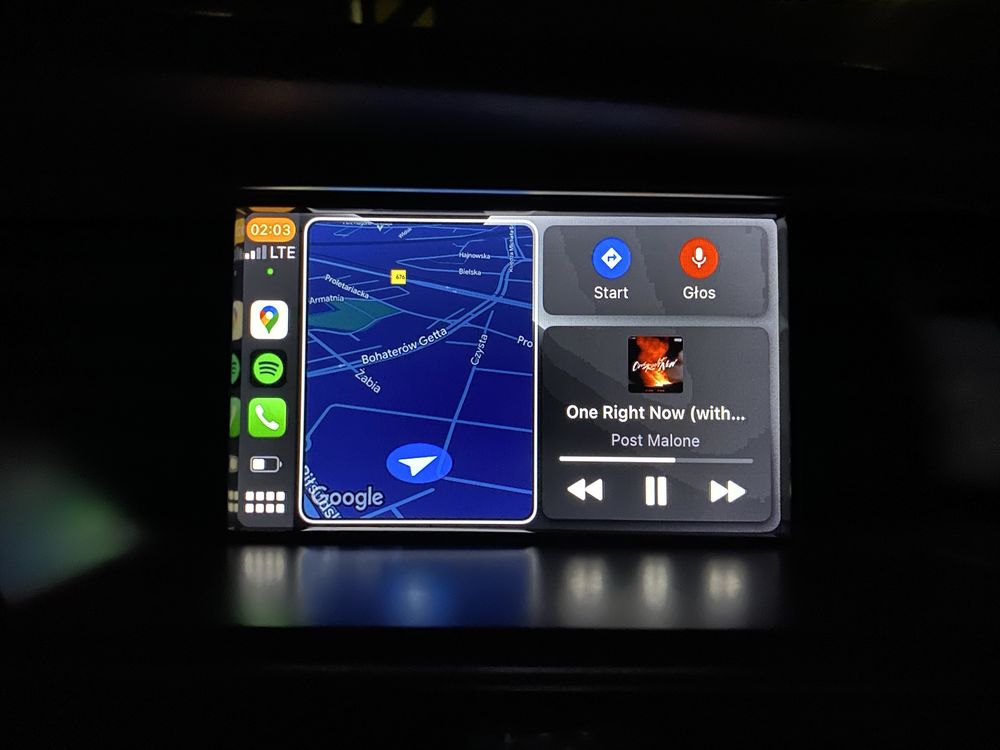 Polskie Menu Spolszczenie Mapy Konwersja Audi MMI MIB MH2p Carplay FOD
