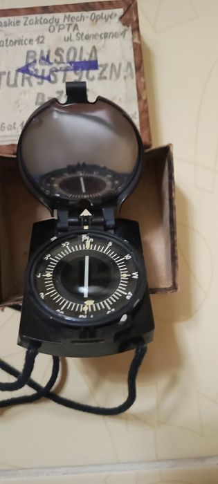 Stary kompas opta wojskowy 1973
