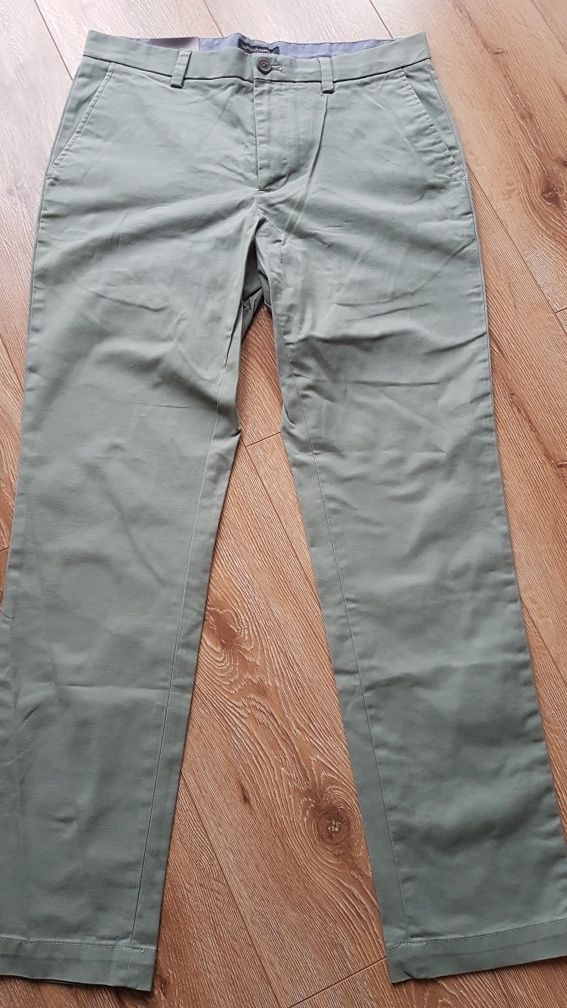 Banana Republic Aiden stretch chino slim fit męskie spodnie bawełniane