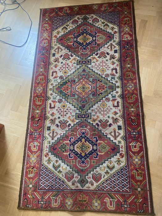 Dywan welniany Kierrz PRL 93/185 cm